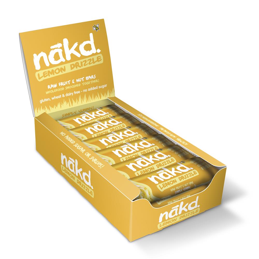 Nakd Lemon Drizzle (Pack of 18)
