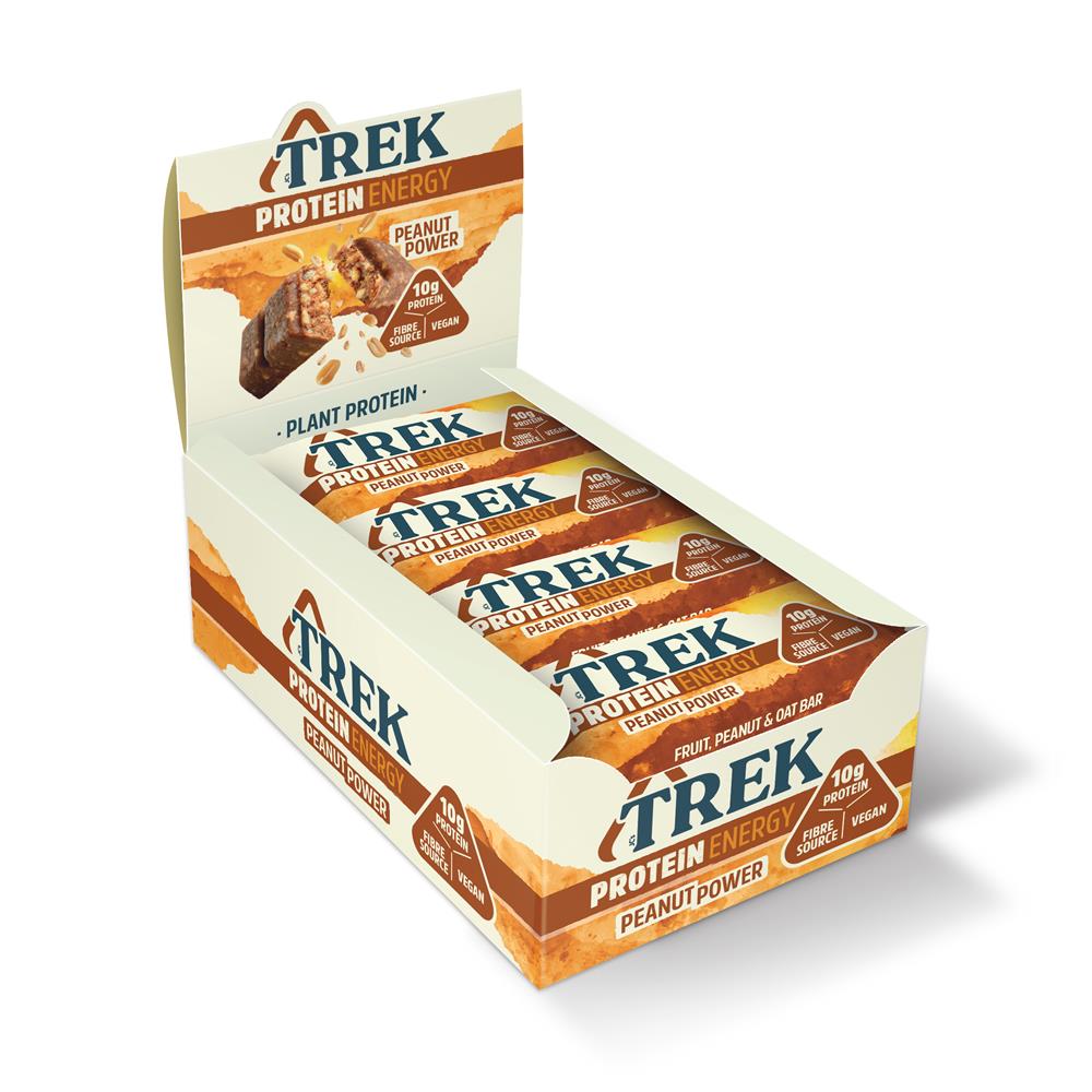 Trek Peanut Power Bar (Pack of 16)