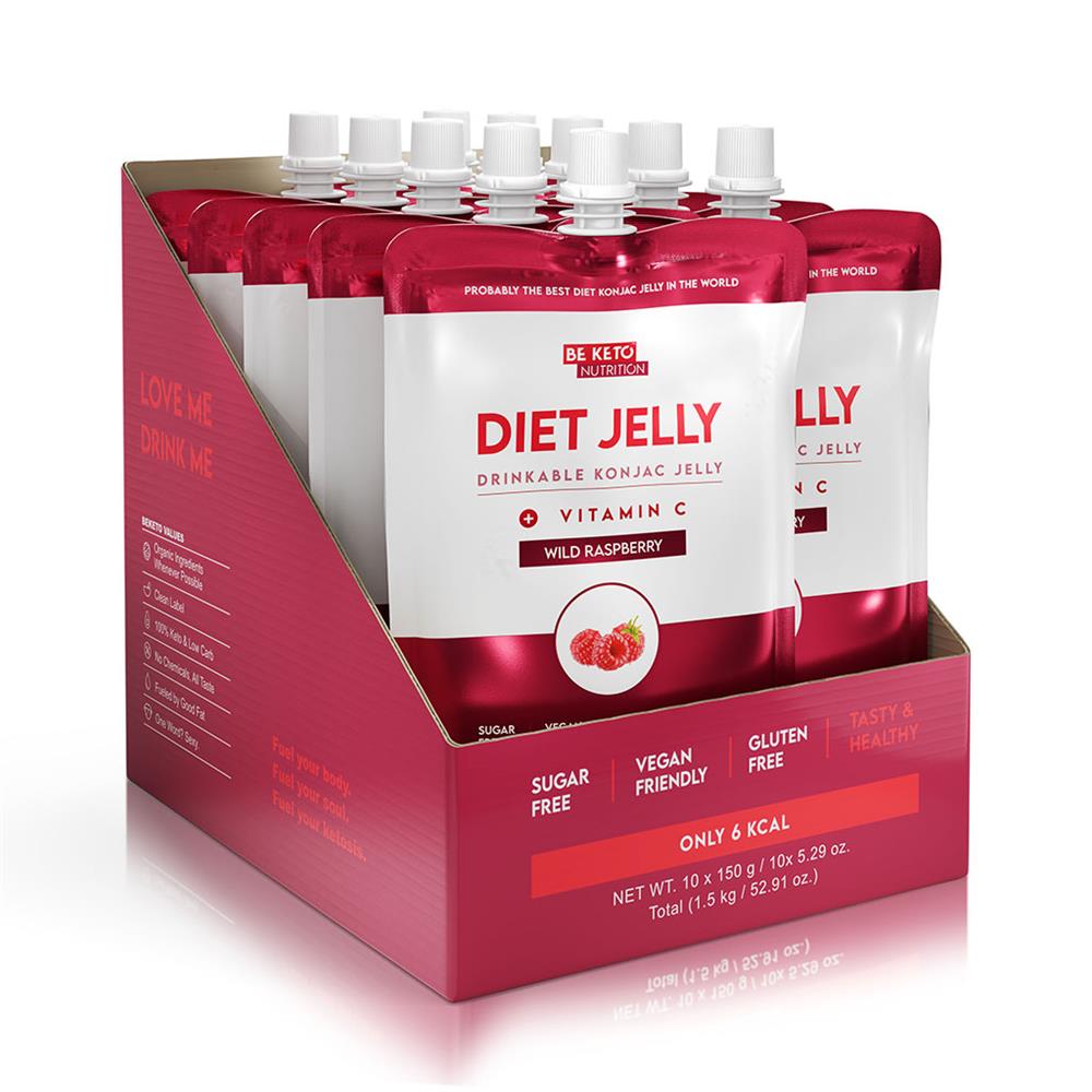 Diet Jelly Konjac Fresh Raspberry 150g