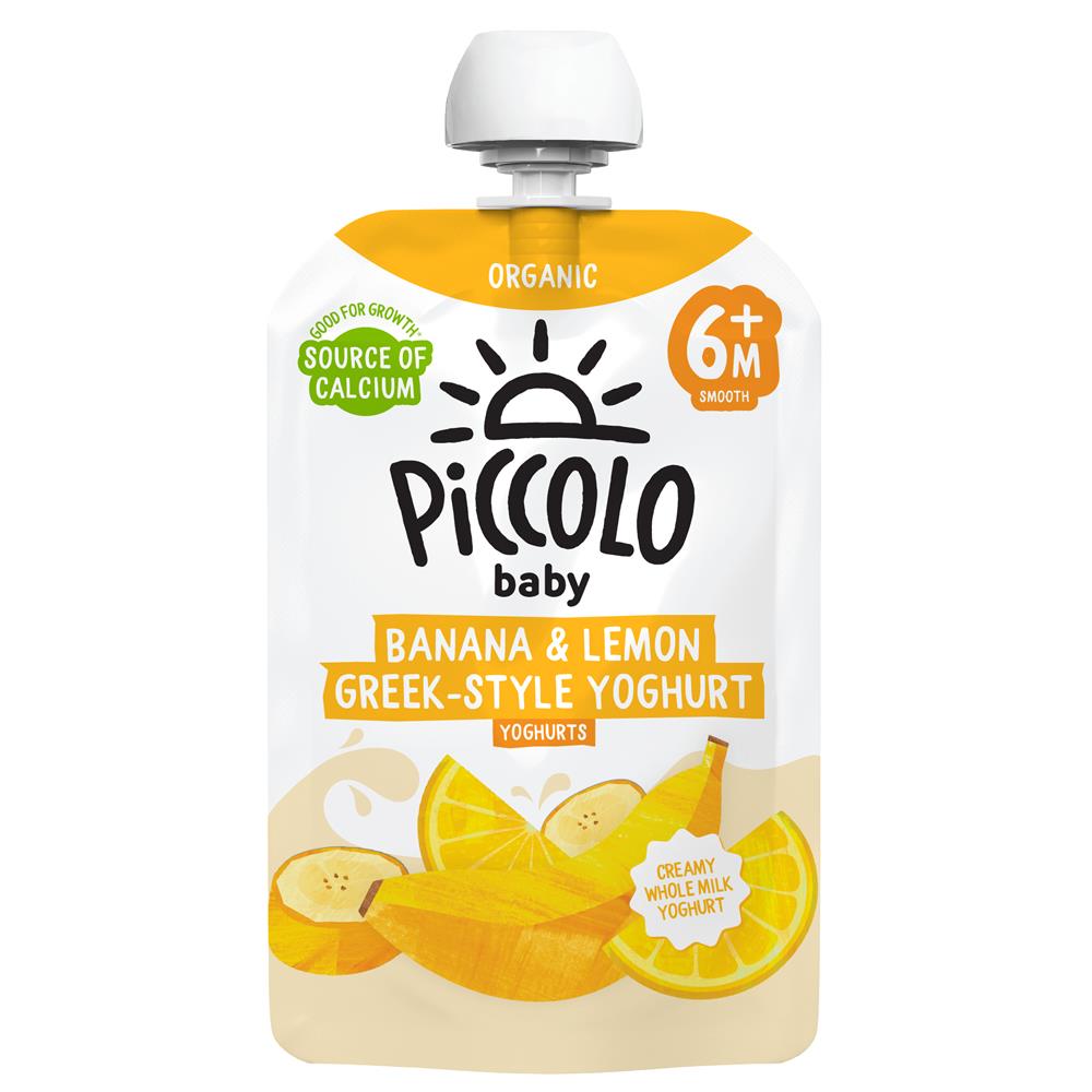 Piccolo Banana & Lemon Yoghurt (Pack of 7)