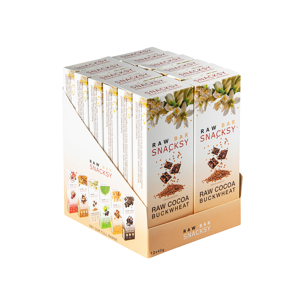 Raw Chocolate Alternative Buckwheat 40g