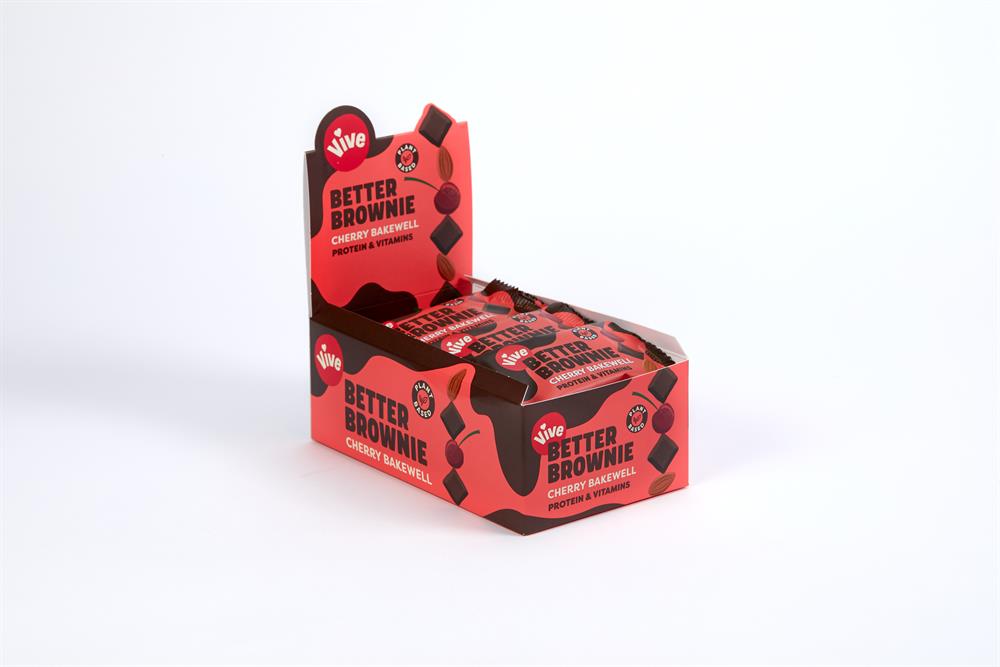 Brownie Cherry Bakewell (Pack of 15)