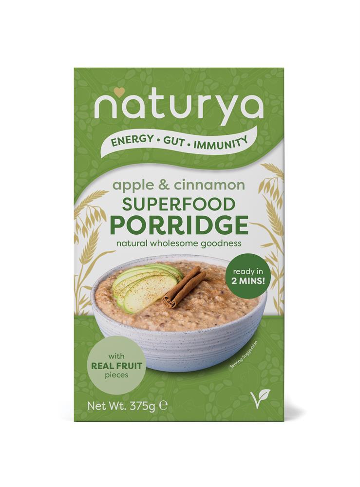 Superfood Porridge Apple & Cinnamon 375g