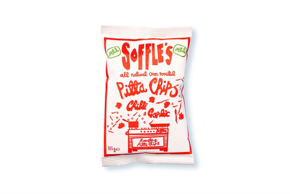 Chilli & Garlic Pitta Chips (Pack of 9)