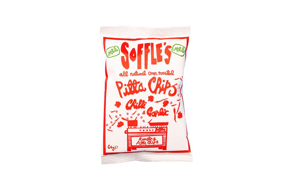 Chilli & Garlic Pitta Chips (Pack of 15)