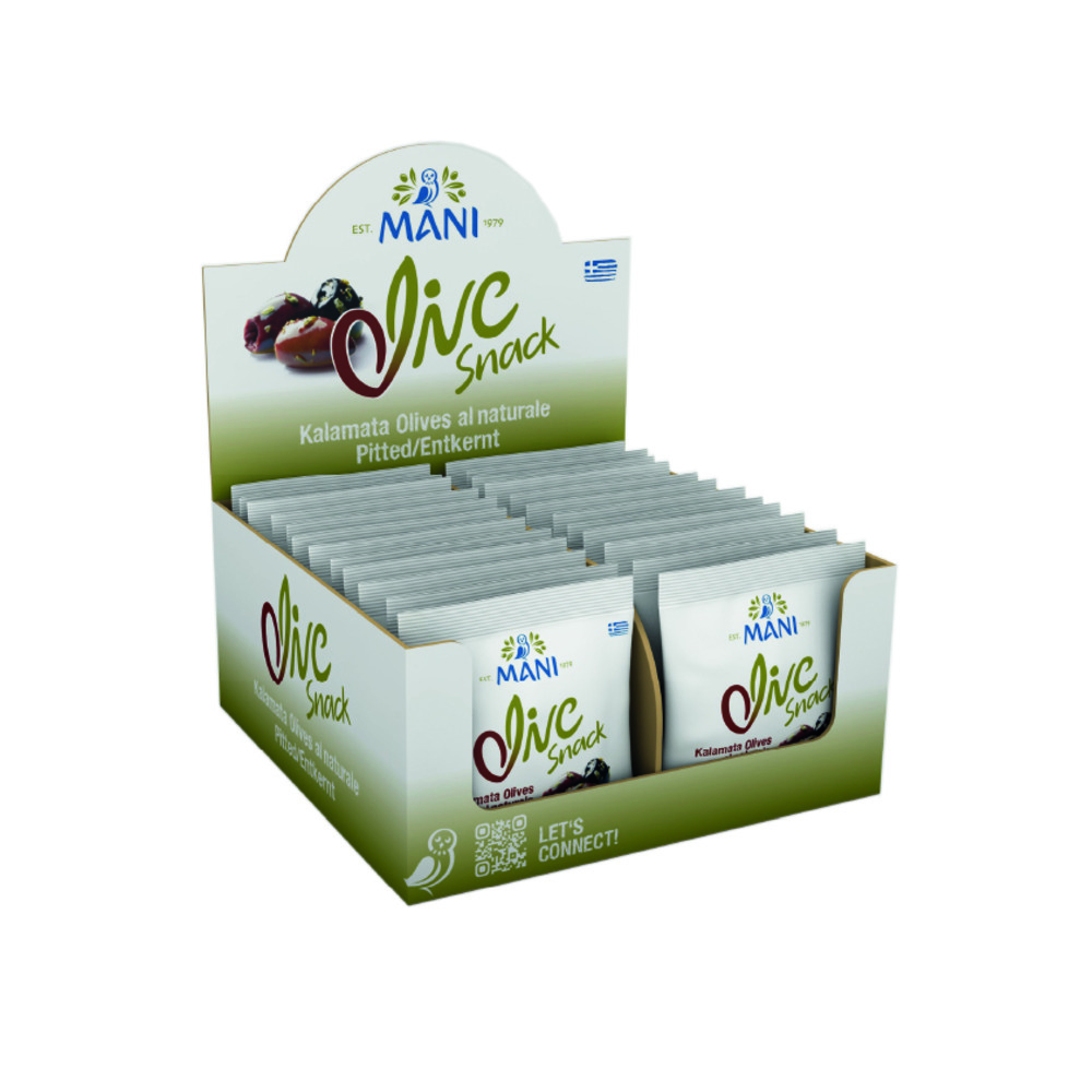 Organic Snack Olives Kalamata (Pack of 24)