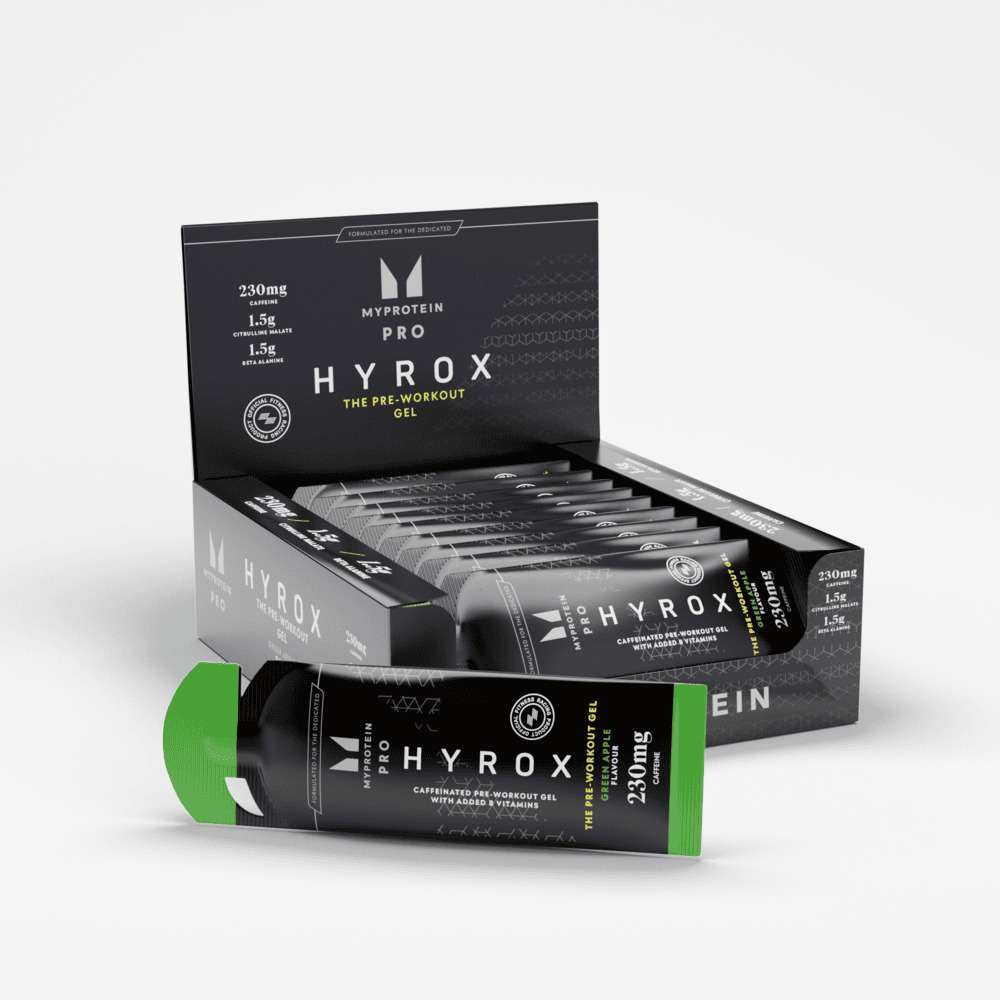 Hyrox Pre Workout Gel Green Apple 50g
