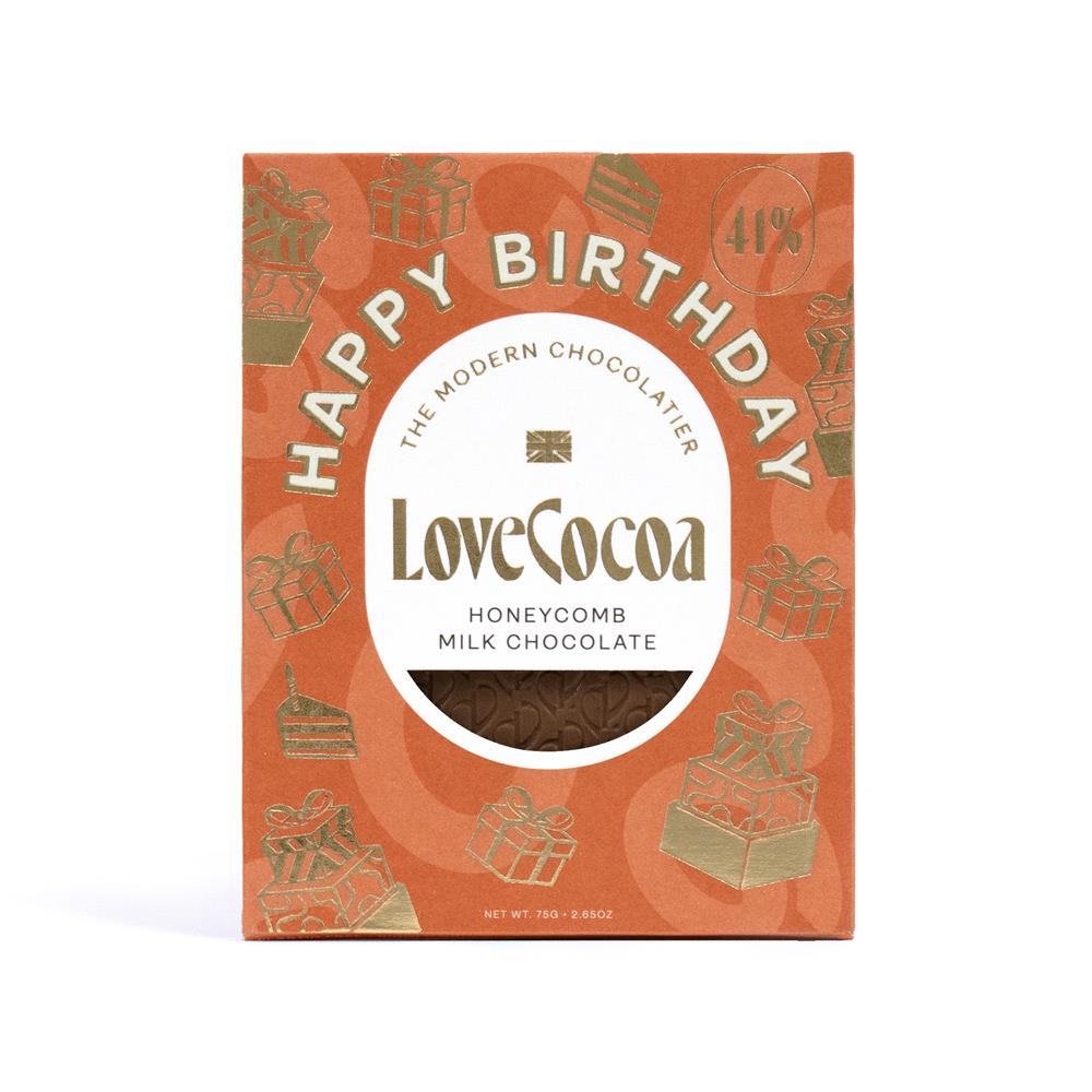 Honeycomb Happy Birthday Bar 70g