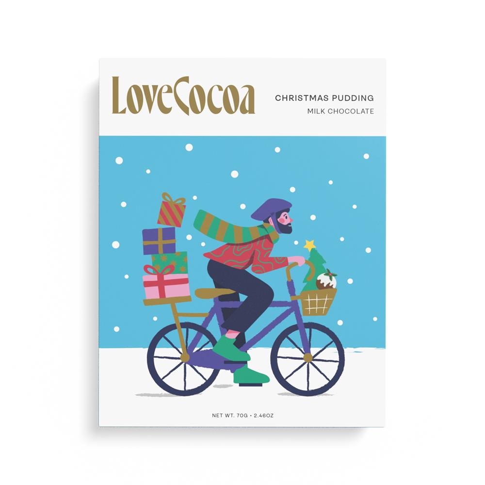 Christmas Pudding Milk Chocolate 70g