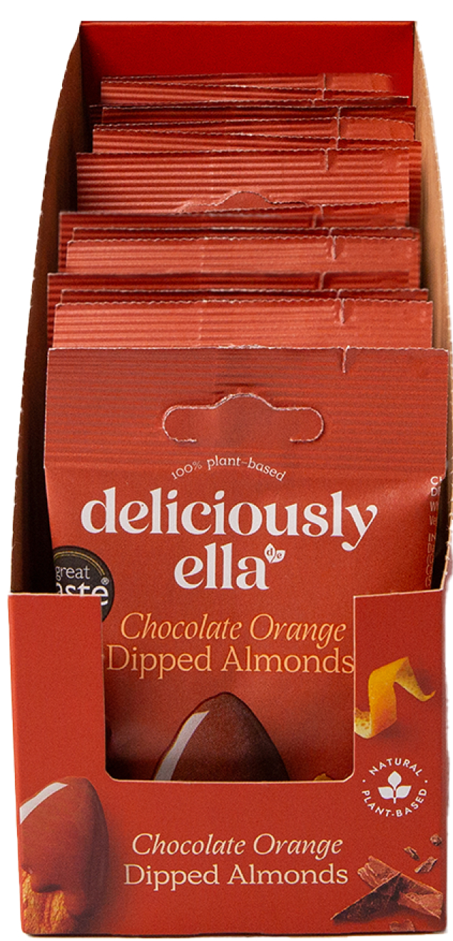Chocolate Orange Dipped Almonds 27g