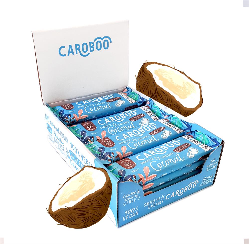 Smooth & Creamy Coconut Carob Bar 35g