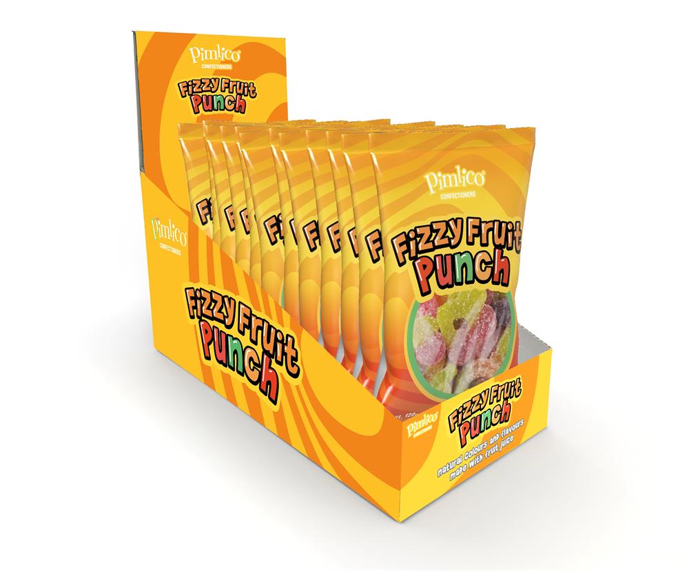 Fizzy Fruit Punch Bag 120g
