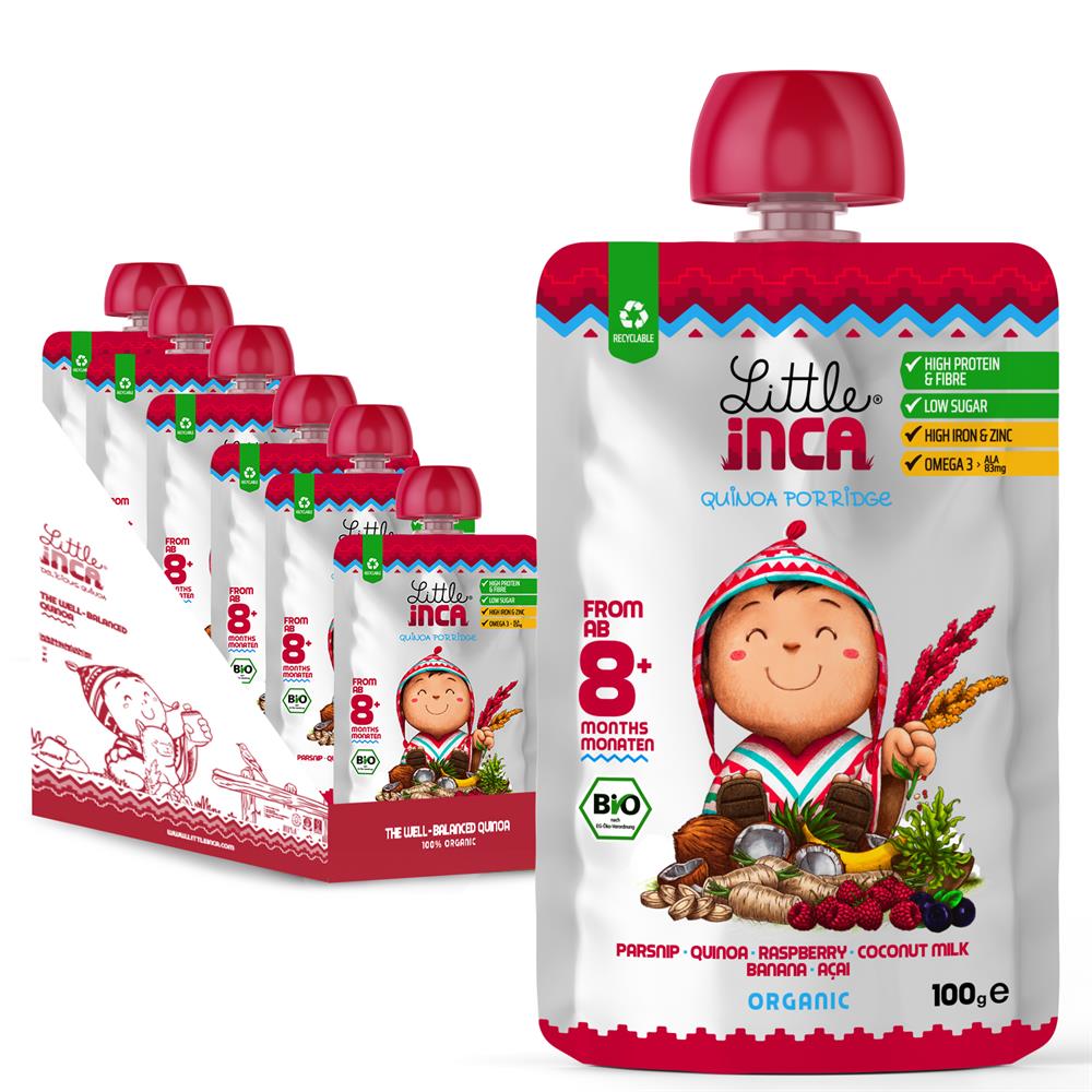 8m+ Quinoa Porridge (Pack of 6)