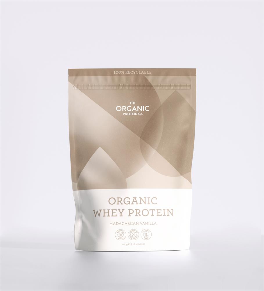 Madagascan Vanilla Organic Whey Protein 400g