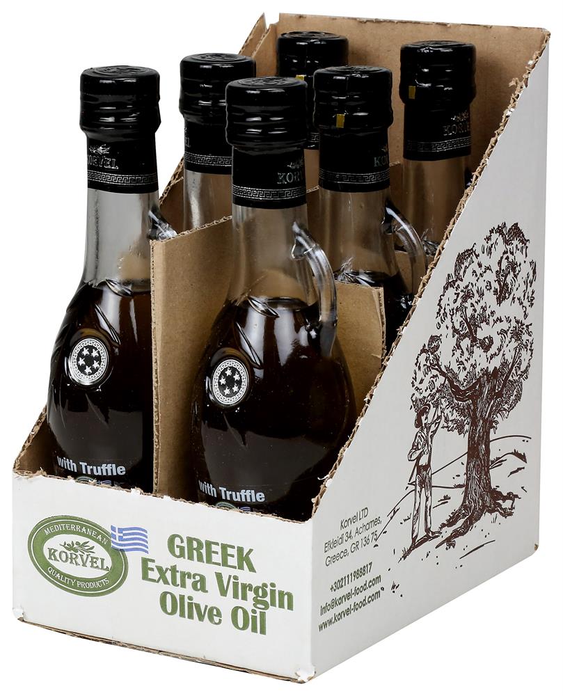 Greek Extra Virgin Olive Oil with Truffle Amphora 250ml