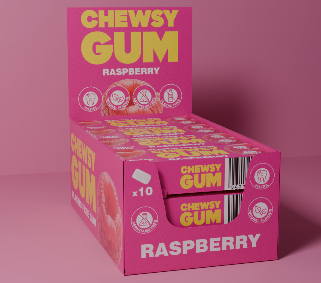 Chewsy Raspberry Gum