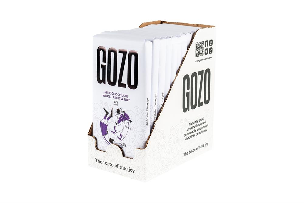 Gozo Milk Choc Fruit & Nut