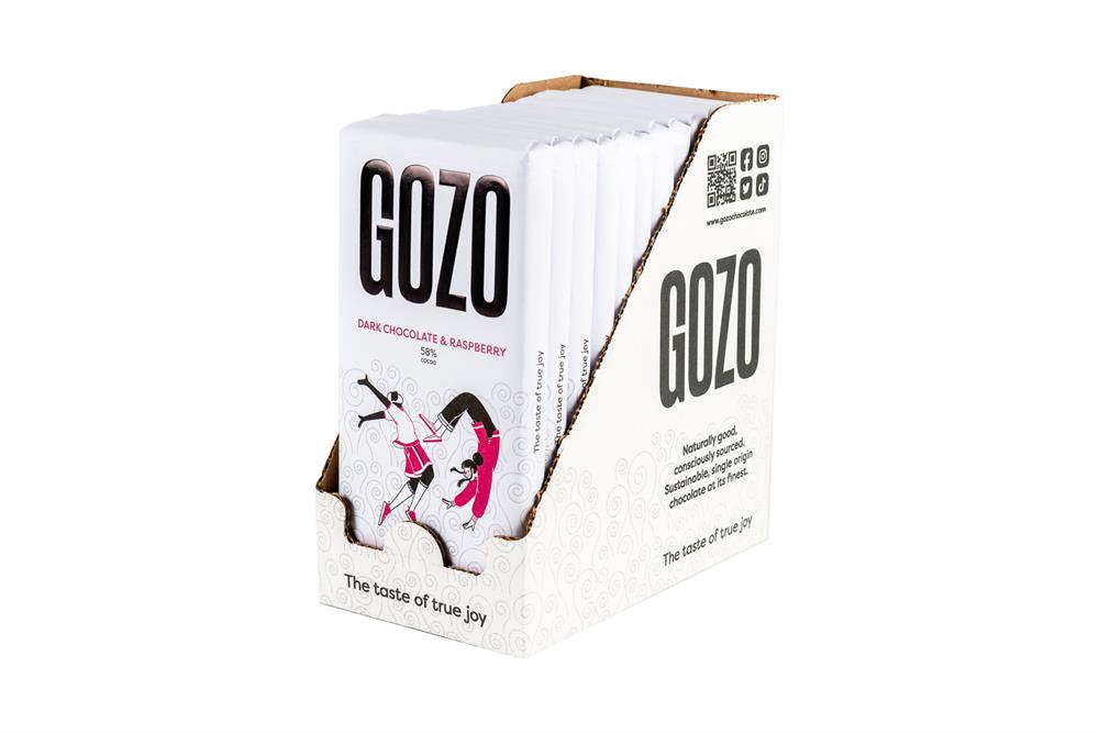 Gozo Dark Choc & Raspberry (Pack of 2)