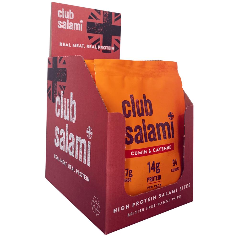 Cumin & Cayenne High Protein Salami Bites 36g
