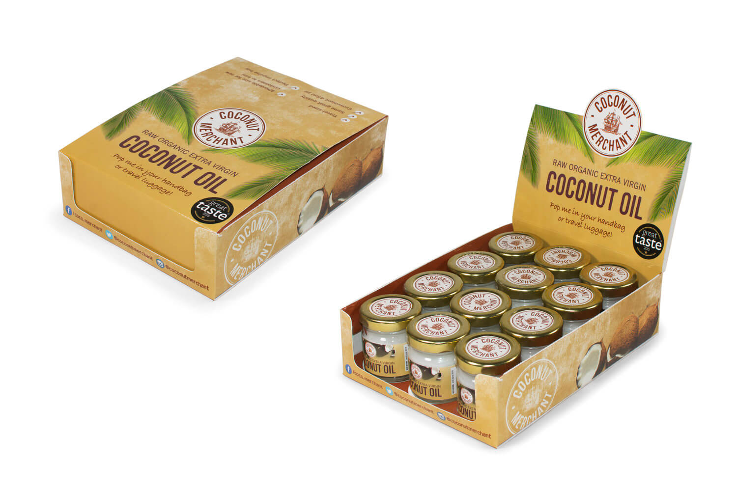 Extra Virgin Coconut Oil (Pack of 2)