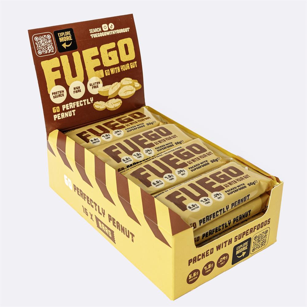 Perfectly Peanut Gut Health Fibre Bar 50g