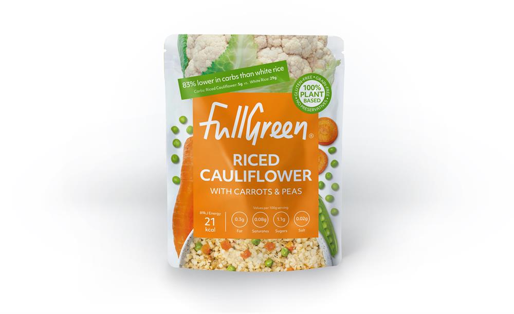 Riced Cauliflower Carro & Peas