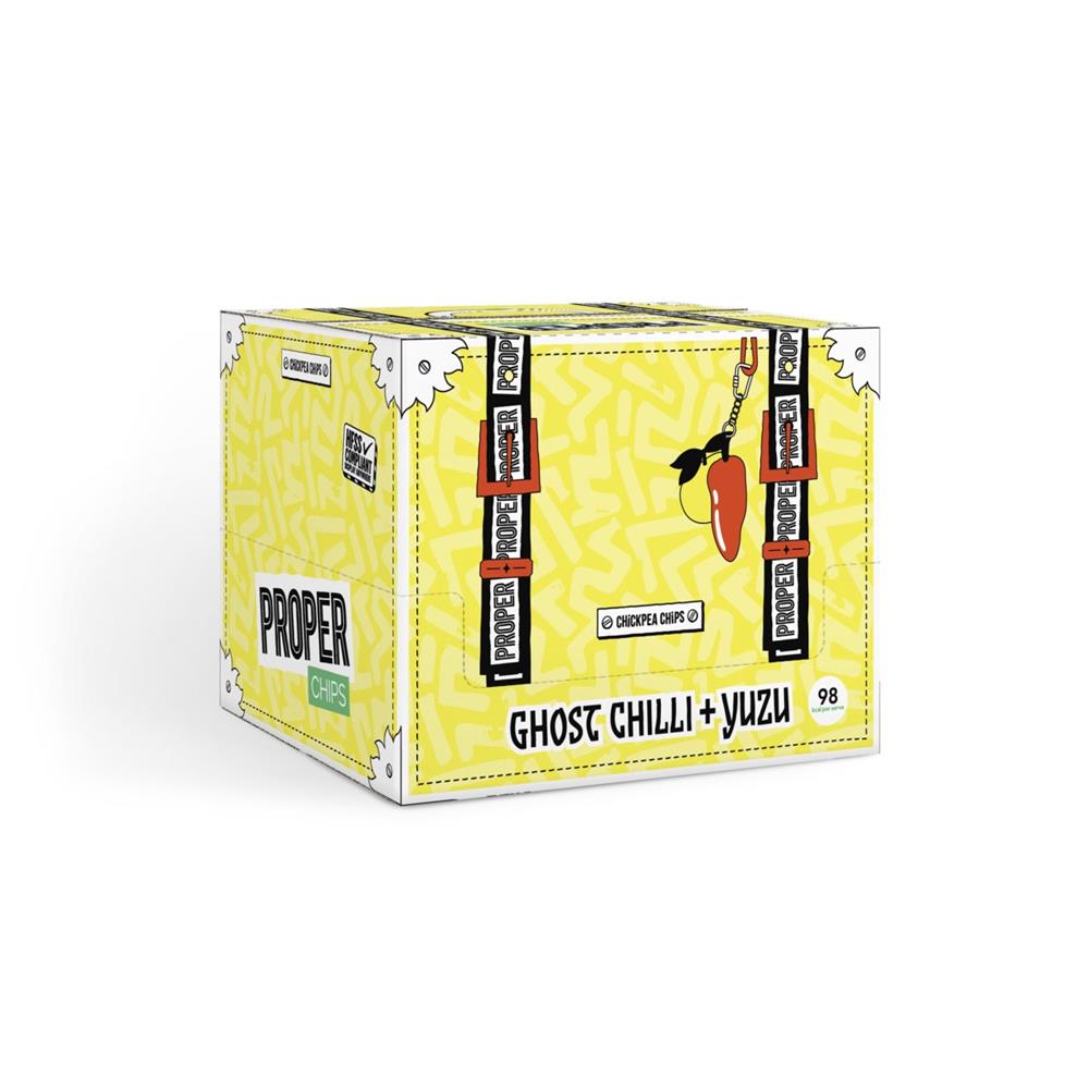 Chilli & Yuzu Chickpea Chips (Pack of 8)