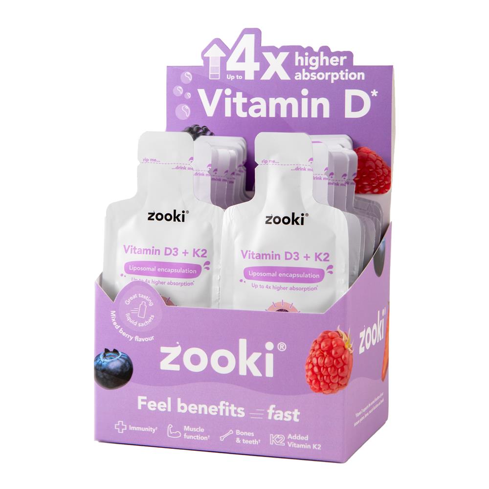 Vitamin D3 + K2 1 (Pack of 20)