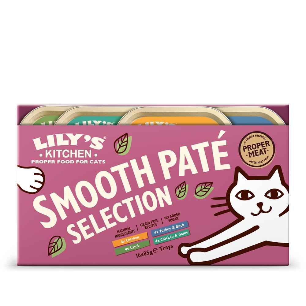 Cat Smooth Pate Multipack (8x85g) Pack