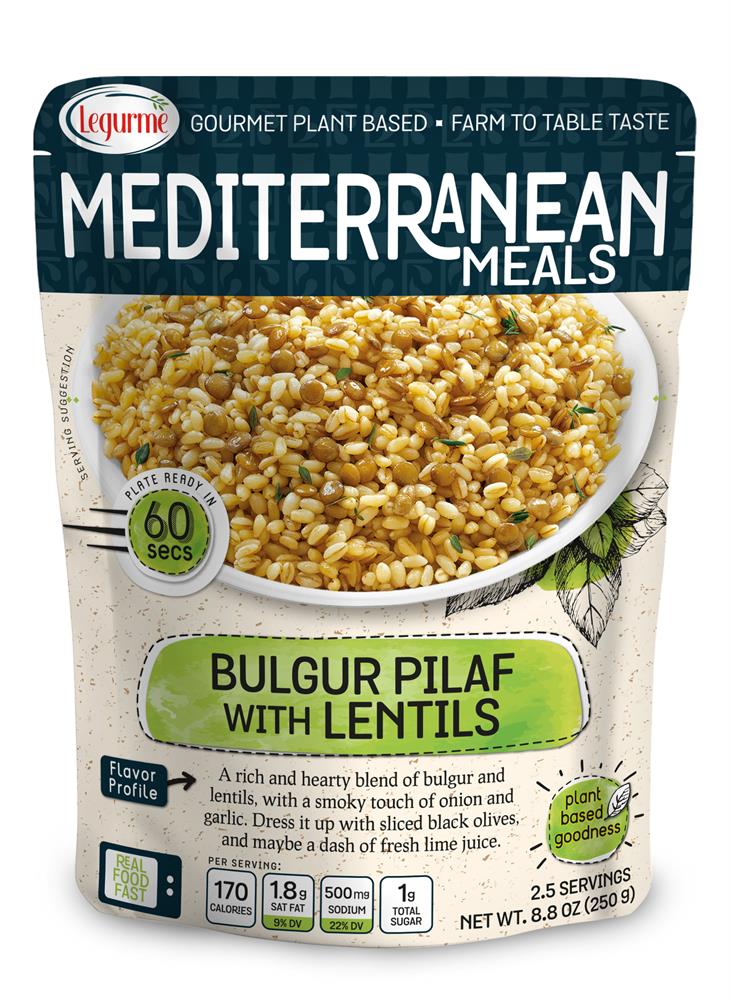 Legurme Bulgur Green Lentils (Pack of 12)