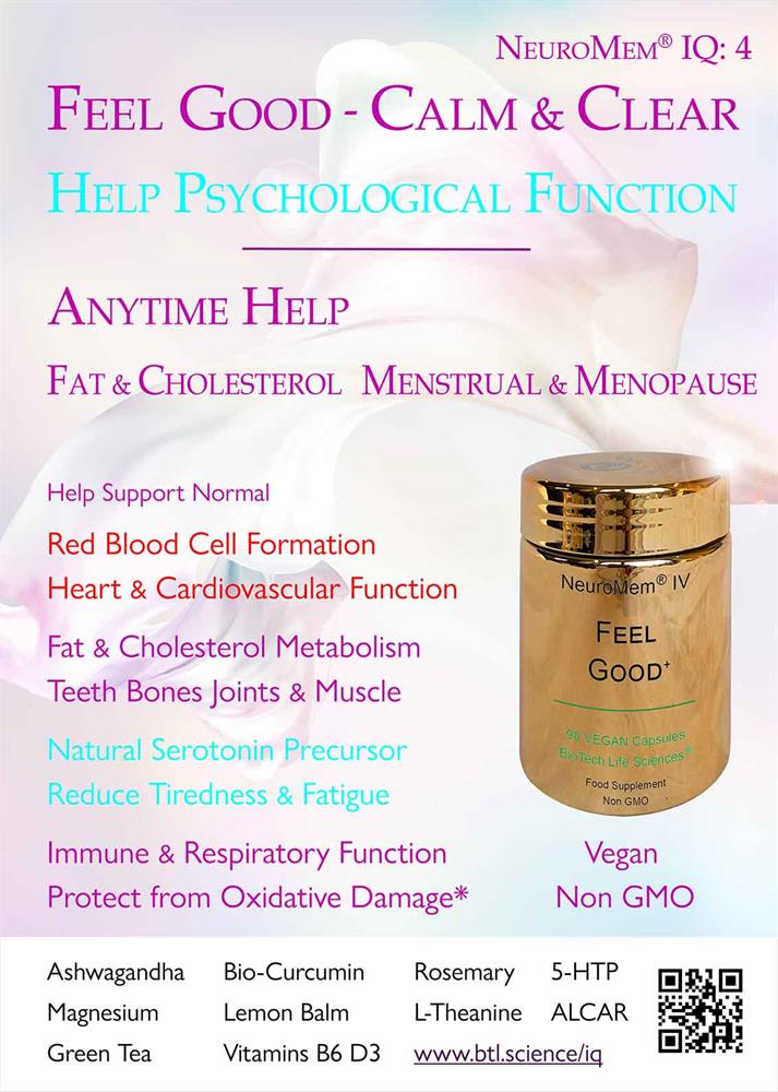 IQ4 Feel Good Calm Clear Relax