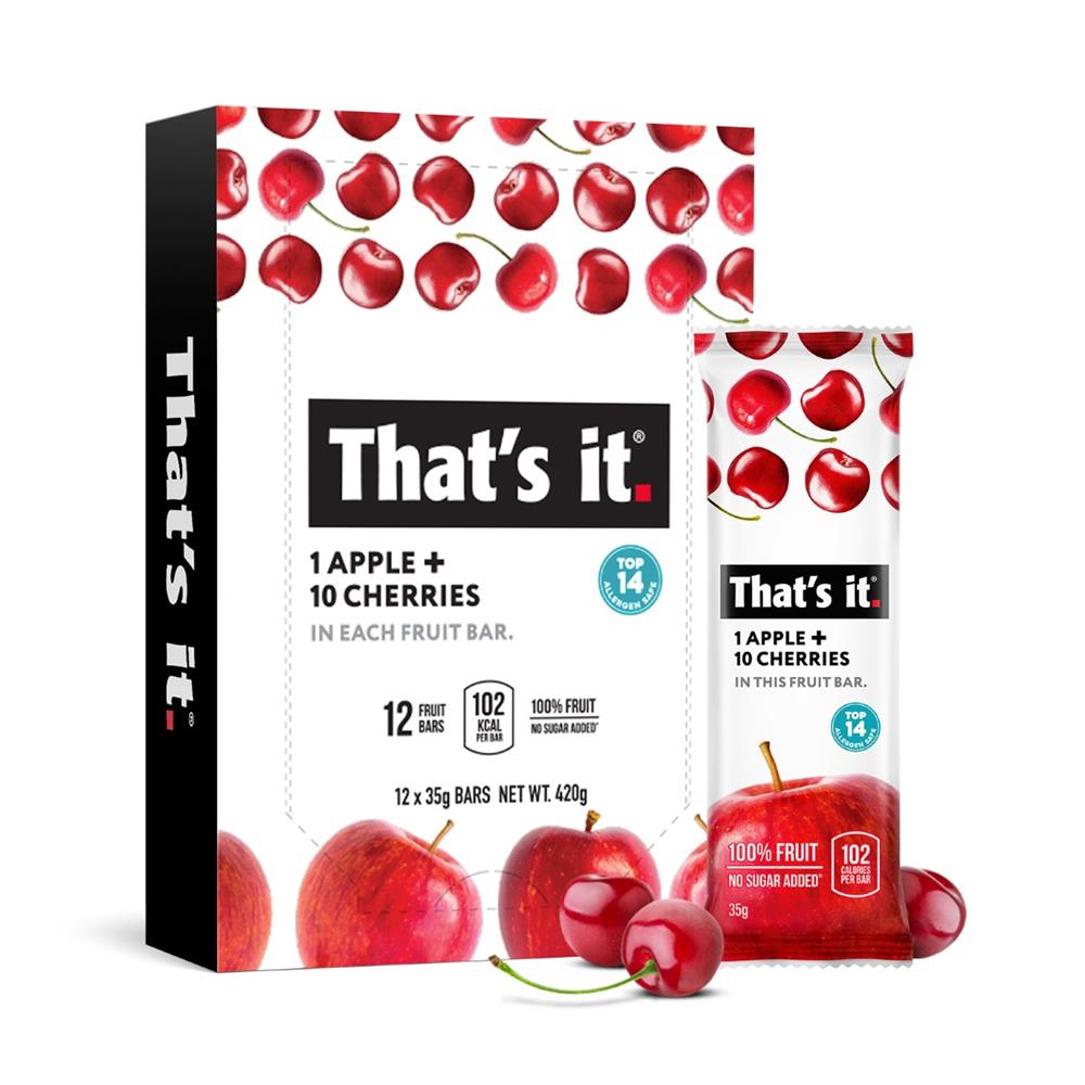 Fruit Snack Bar - Apple & Cherry 35g