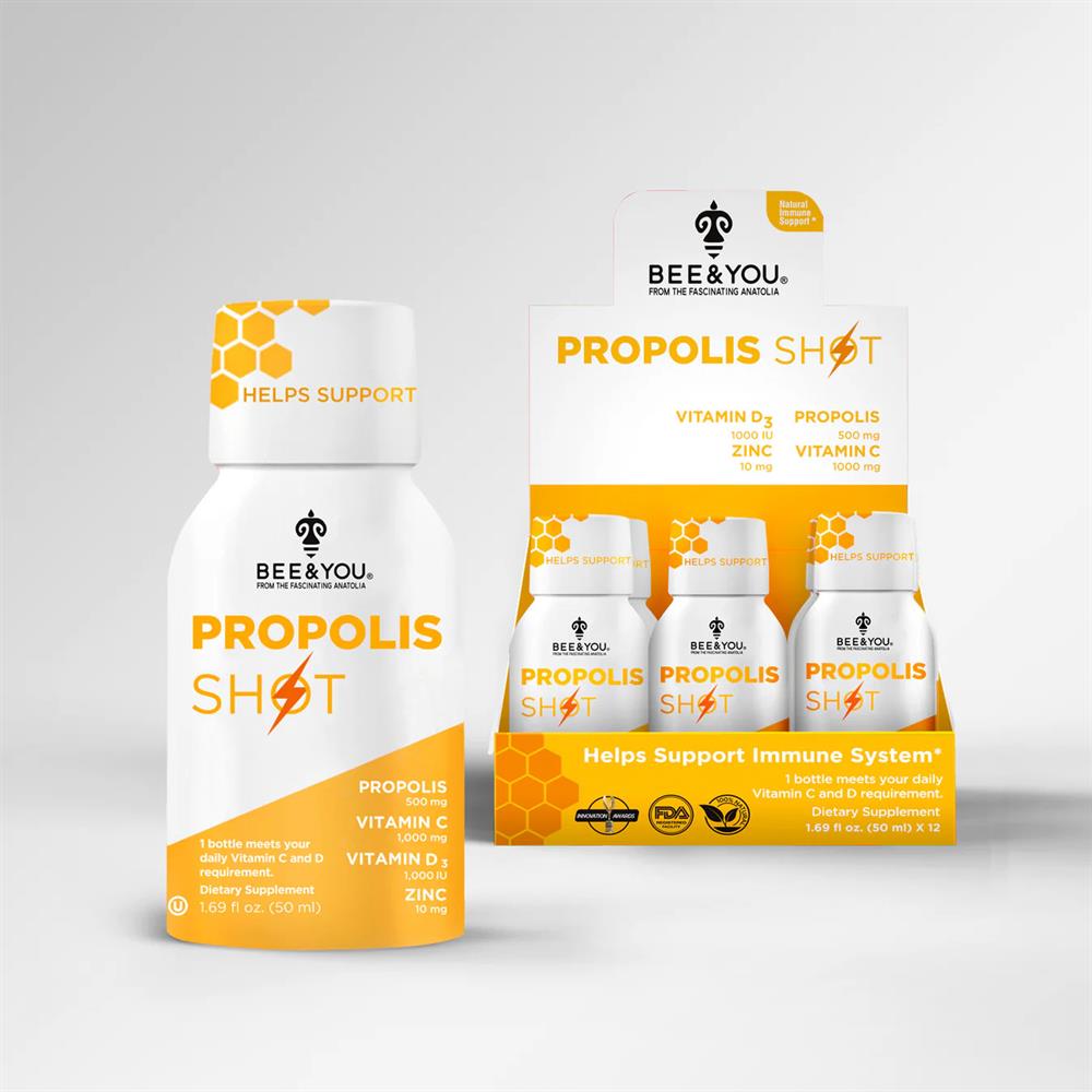 Zinc + Vit C + Propolis Shot (Pack of 2)