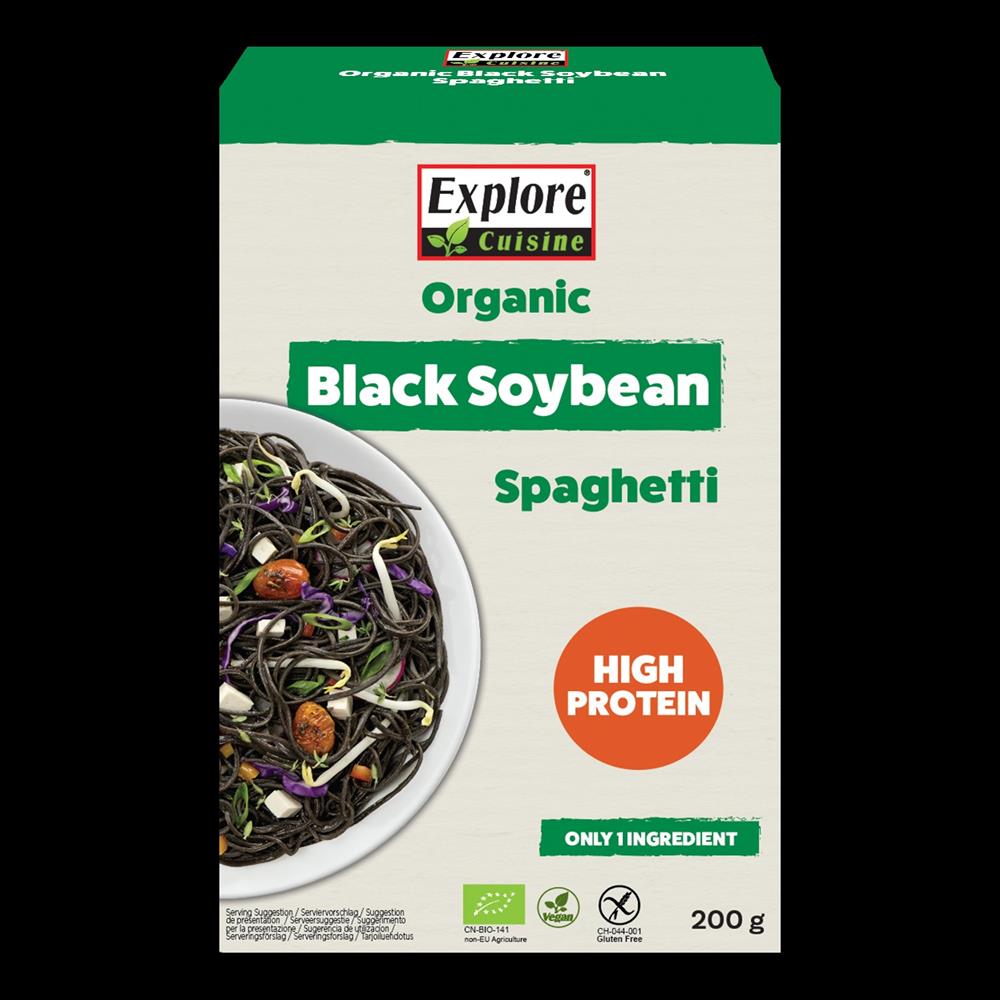 Organic Black Soybean Spaghetti 200g