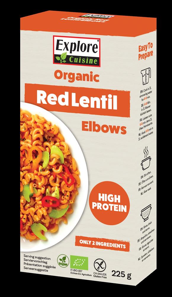 Organic Red Lentil Elbows