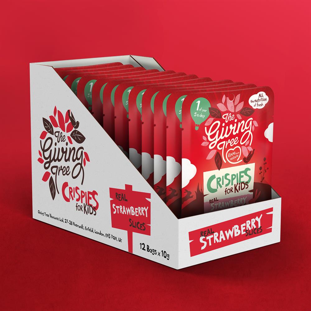 Strawberry Crisps Kids (Pack of 12)