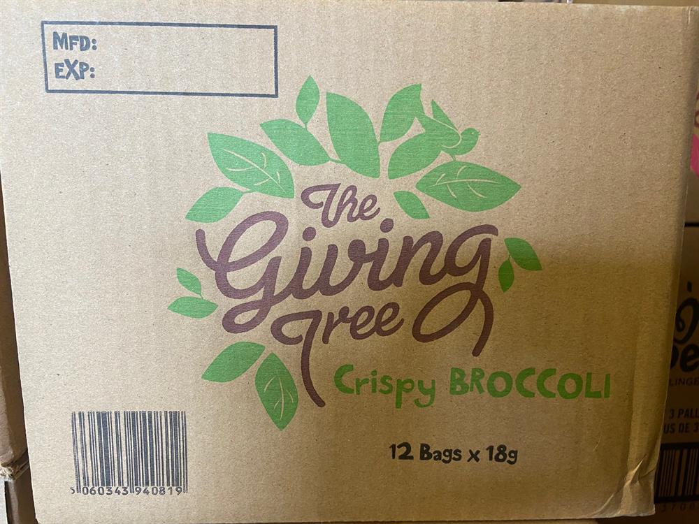 Broccoli Crisps (Pack of 12)