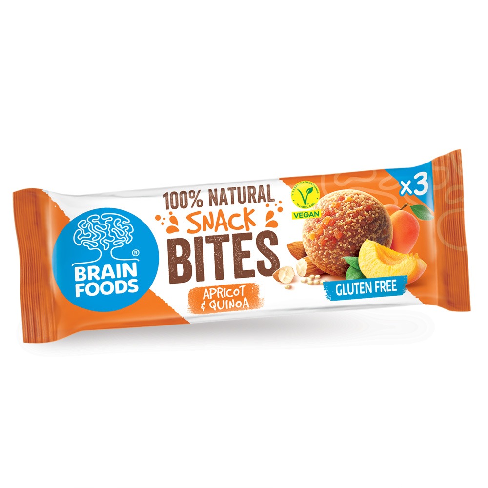 Snack Bites-Apricot and Quinoa (Pack of 12)