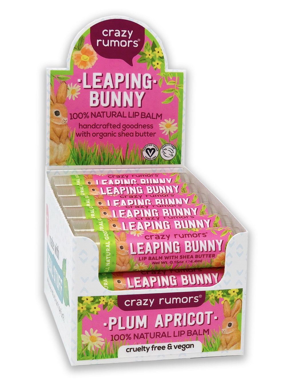 Leaping Bunny Lip Balm (Pack of 2)