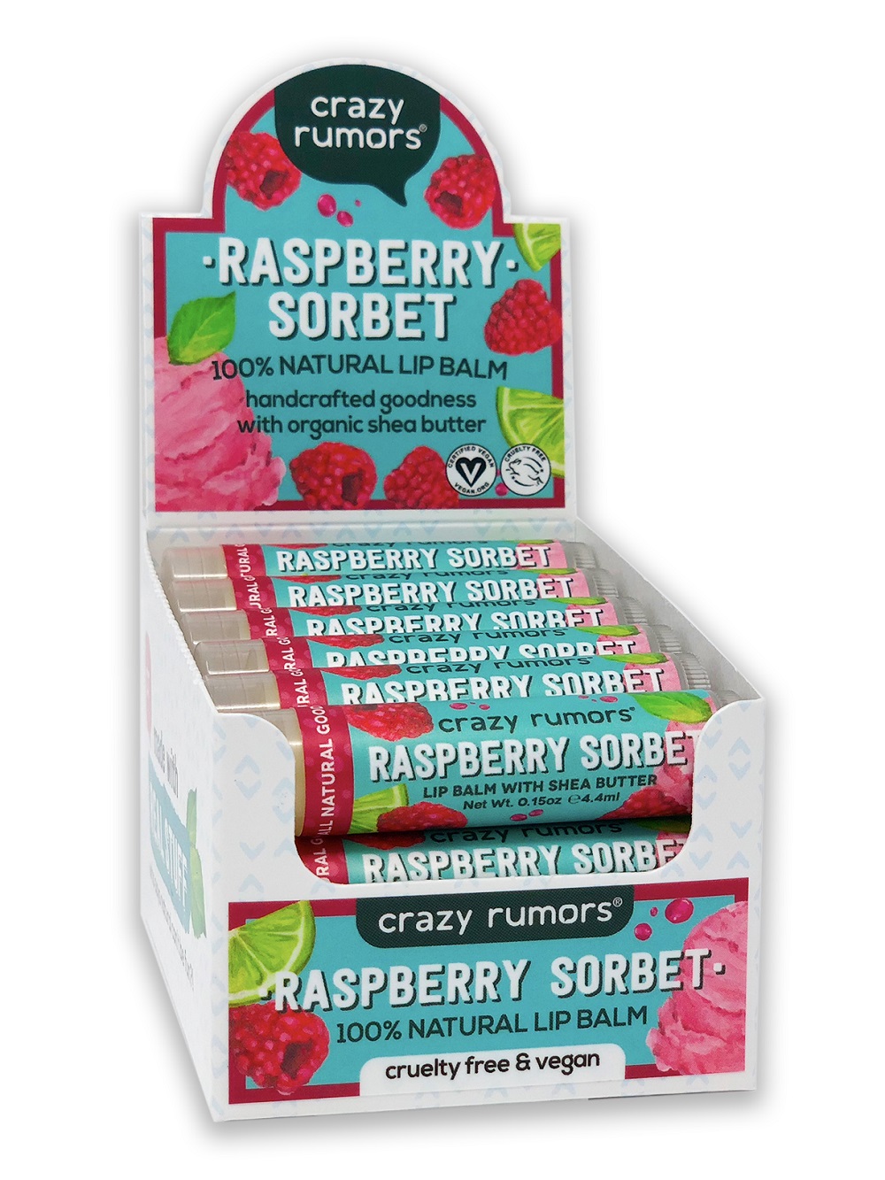Raspberry Sorbet Lip Balm (Pack of 2)