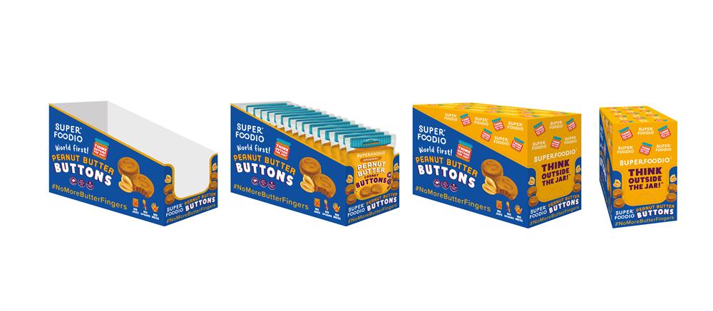 Peanut Butter Buttons COCO CRU (Pack of 15)