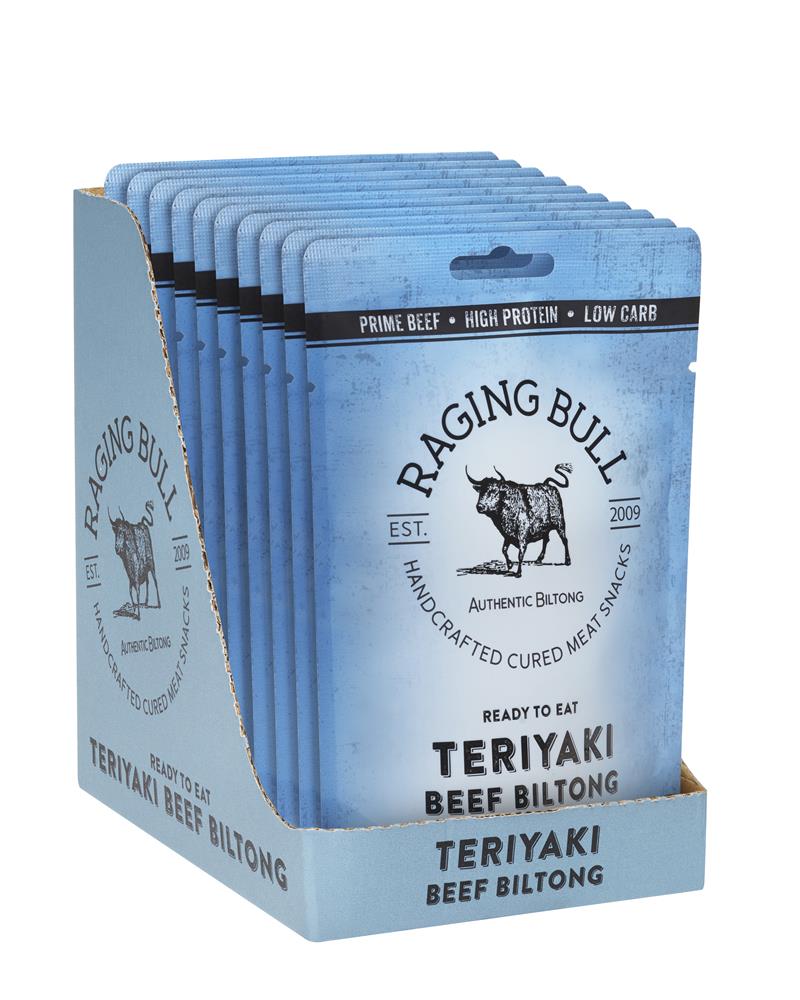 Teriyaki Beef Biltong (Pack of 10)
