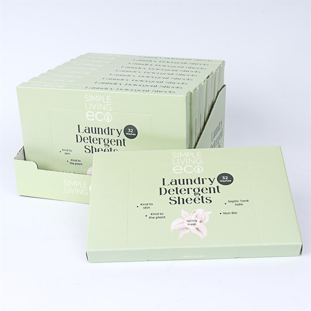 Laundry Sheets Spring Fresh