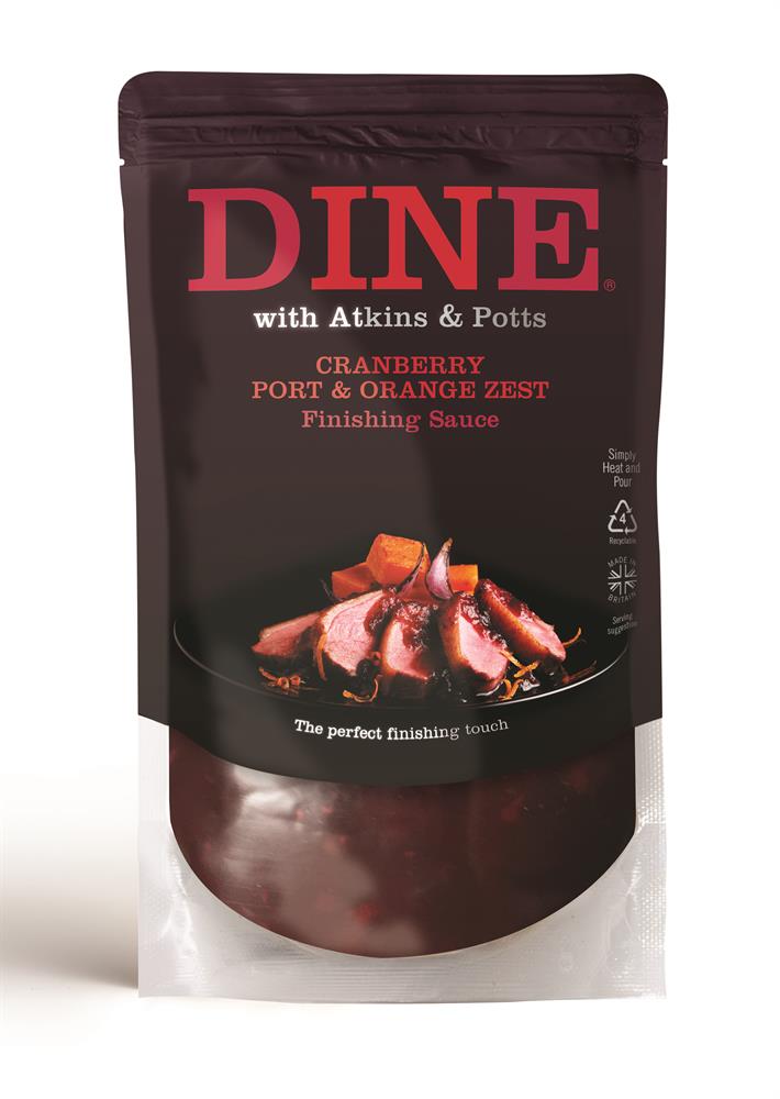 Cranberry Port and Orange Zest Sauce 325g