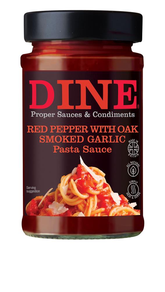 Red Pepper & Oak Smoked Garlic Pasta Sauce 350g