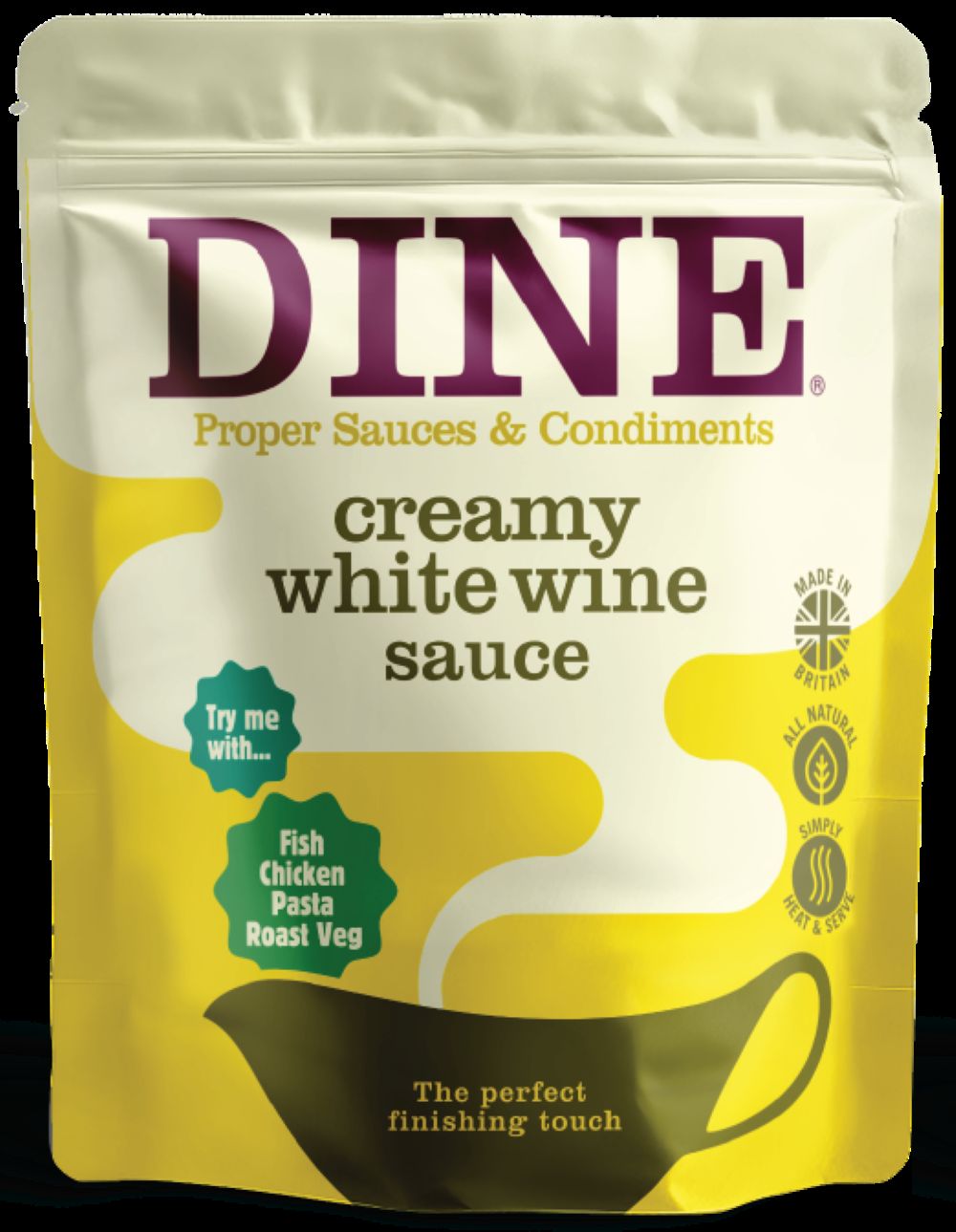 Creamy White Wine Pour over Sauce 200g