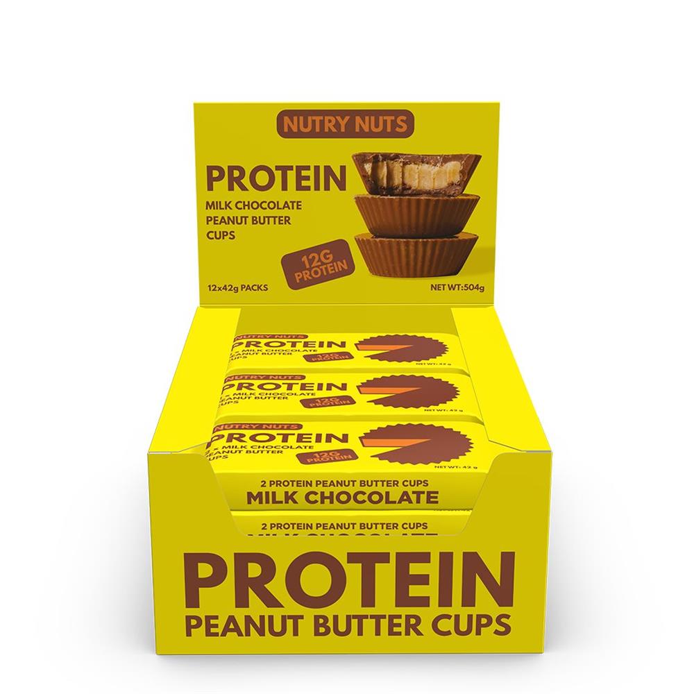 Milk Choc Peanut Butter Cups (Pack of 12)