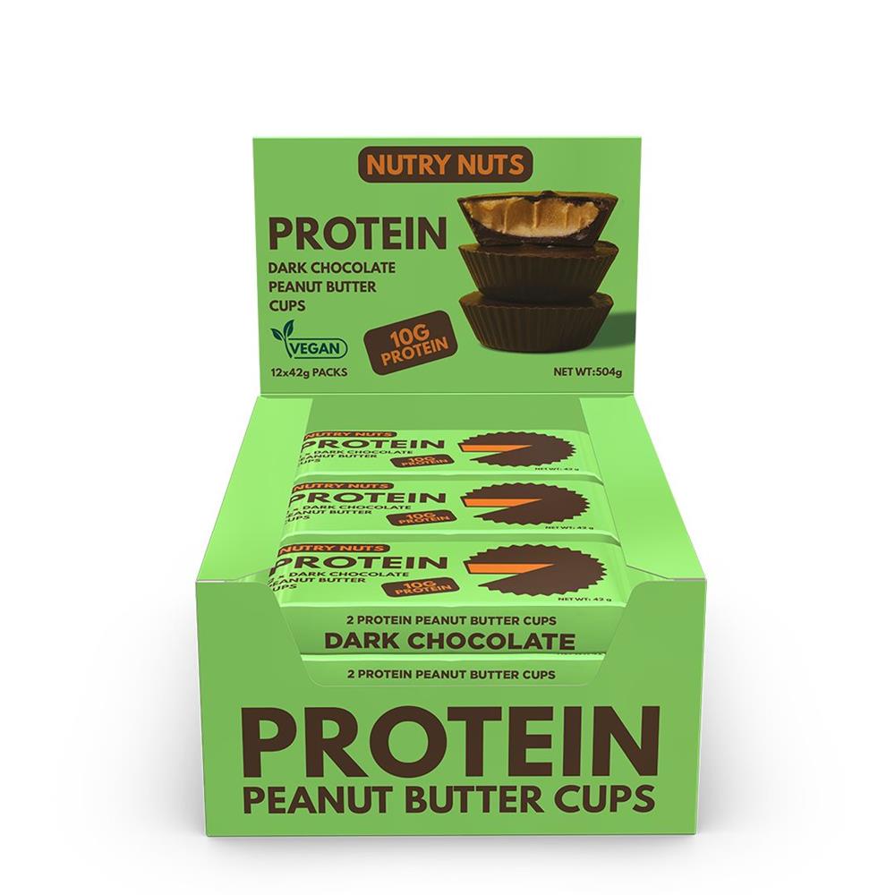 Dark Choc Peanut Butter Cups (Pack of 12)
