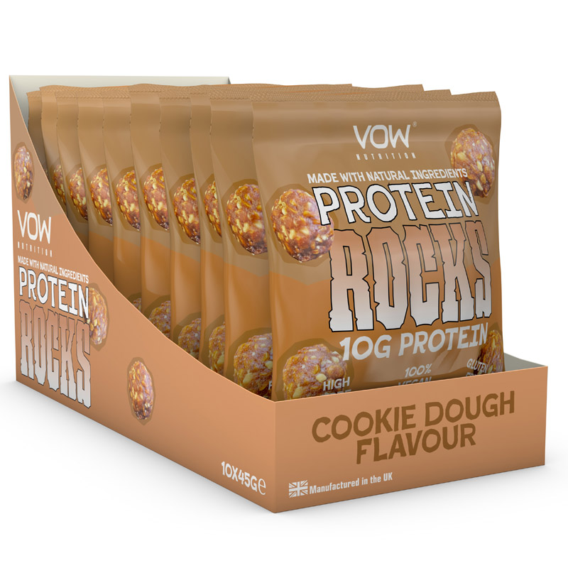 Protien Rocks Cookie Dough (Pack of 10)