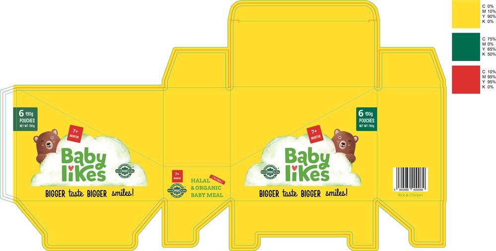 Rice & Chicken (Pack of 6)